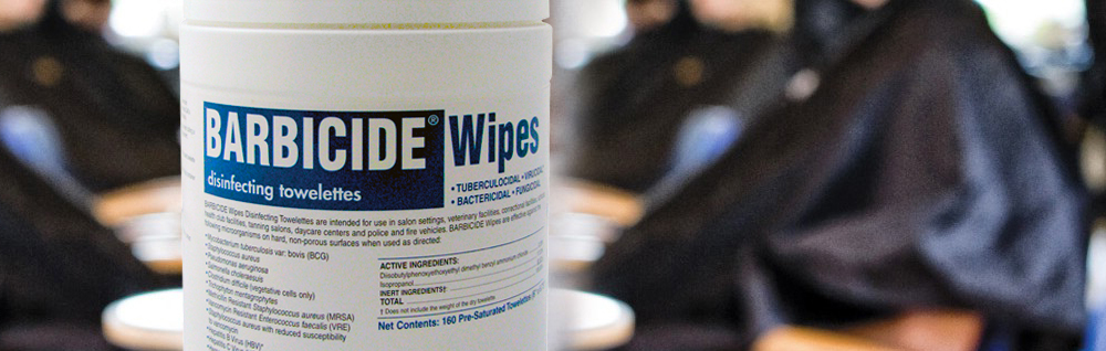 Staying Healthy in the Salon with Barbicide Wipes